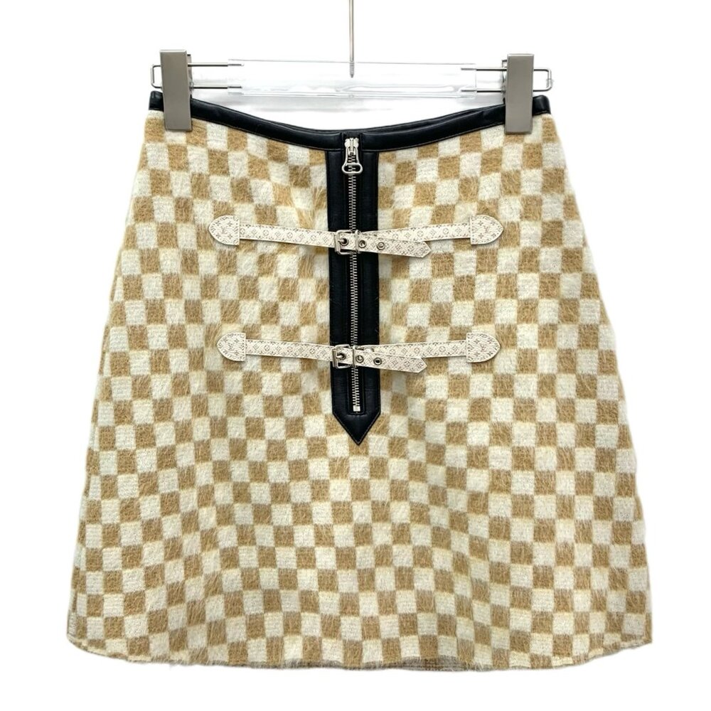 Louis Vuitton 2024 Color-Block Checkered Wool Cas… - image 1